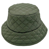 Quilted Padding Bucket Hat: BUR / ONE SIZE
