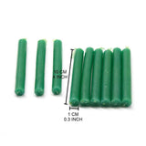 4''Chime/Spell candles(pack of 20) Green