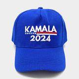 KAMALA Harris 2024 Message Pointed Baseball Cap
: Pink