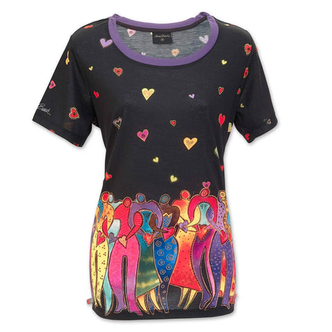 Spirit, Large Short Sleeve People Joining Hands