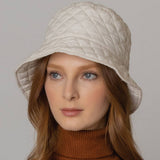 Quilted Padding Bucket Hat: BUR / ONE SIZE