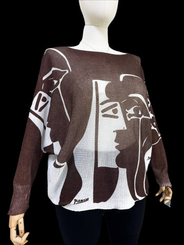 Picasso Mesh Sweater
