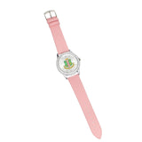 AKA Pink Leather Watch Women