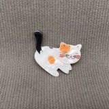 Acrylic Cat Brooch