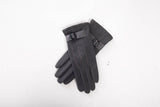 Women’s Classic Fashion Gloves with Buckle – 3 Colors: Black
