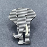 Creative Acrylic Elephant Brooch