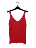 2425 Lurex tank top: FUCHSIA