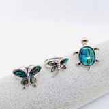 Tortoise Abalone Shell Adjustable Ring