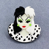 Creative Beauty Acrylic Brooch - MIO63655