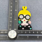 Creative Beauty Acrylic Brooch - MIO63659