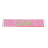 AKA Sorority Pink Rhinestone Magnetic Bracelet