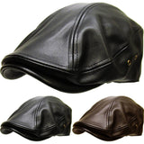 PU Leather Ascot: L/XL / BRN