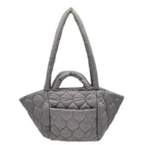 Wave Padded Shoulder Bag: BUR / ONE SIZE