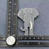 Creative Acrylic Elephant Brooch