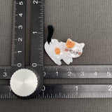 Acrylic Cat Brooch