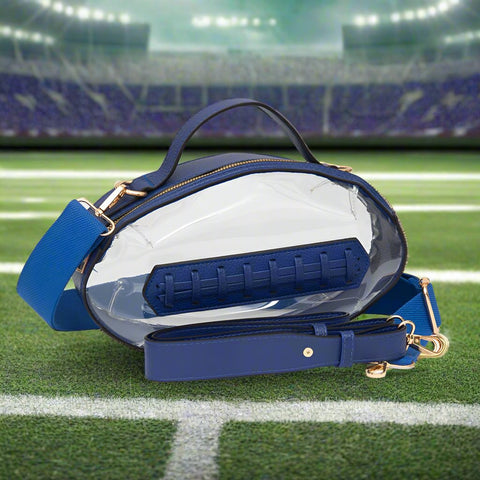 Transparent Football Shaped Purse