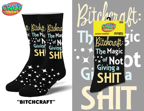 Bitchcraft  - Womens Crew Socks