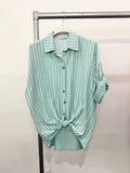 STRIPED SHIRT: BabyBlue