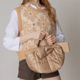 Padded Tote Bag with Ribbon: OLV / ONE SIZE