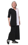 Black & White Button Down Shirt : S