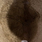 Mixed Faux Fur Loose Bucket Hat: KA