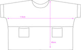 PLUS SIZE TOP WITH FRONT POCKETS: Turquoise