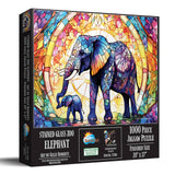 0734 SG Zoo - Elephants 1000 pc Puzzle