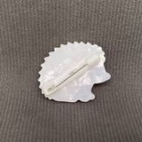 Hedgehog Acrylic Brooch