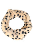 Dalmatian Print Infinity Scarf: BR