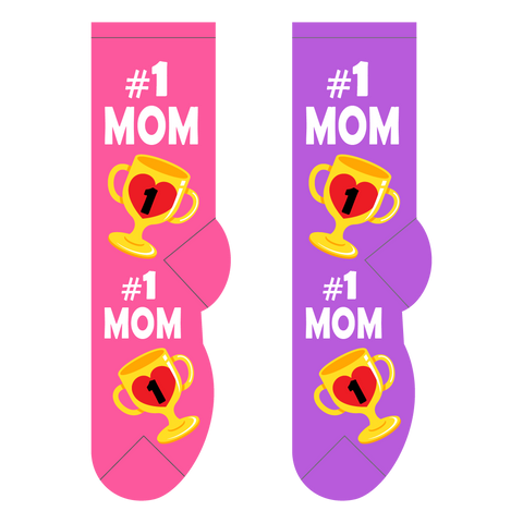 #1 Mom Socks