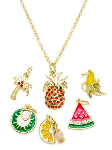Necklace Gold Pineapple