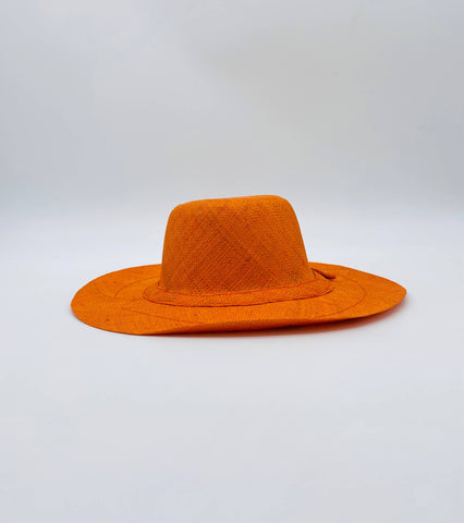 3" Macha Brim Straw Hat