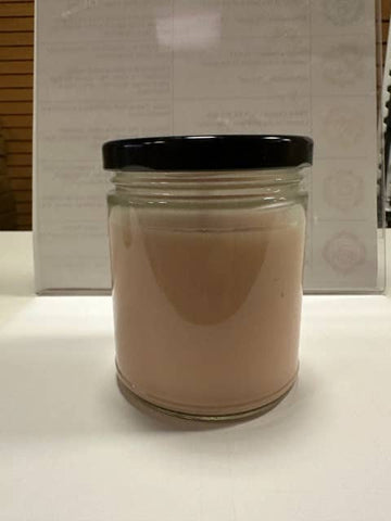 CLEARANCE Unlabeled 6oz Jar Candle w/Lid - Cedarwood Vanilla