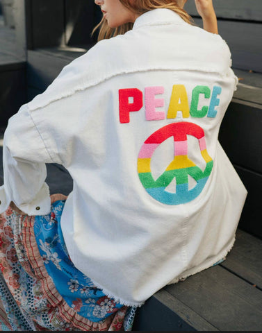 Plush Peace Jacket 