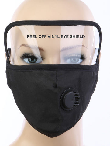 Vinyl Eye Shield Face Mask