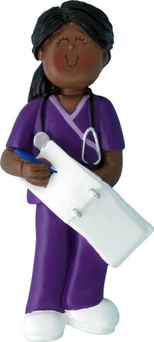 Scrubs Nurse: Female, African-American
