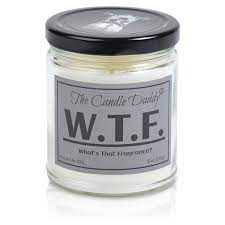 WTF W.T.F. (What's That Fragrance) Assorted 6oz Candles