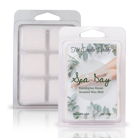 SPA DAY - RELAXING AROMA THERAPY EUCALYPTUS SCENTED WAX MELT