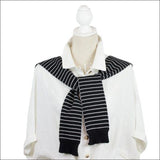 faux tie sweater wrap